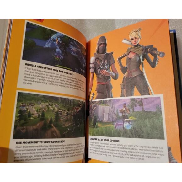 Lot of 2 Official Fortnite Hardcover Books Battle Royale Survival & Outfits... - Picture 10 of 12